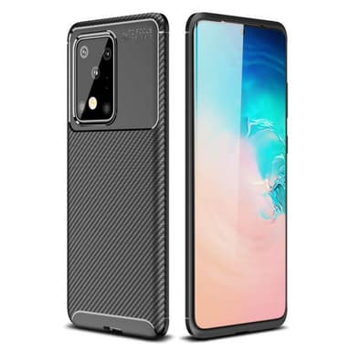 Carbon silikon skal Samsung Galaxy S20 Ultra (SM-G988F)  - Svart