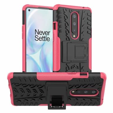 Stöttåligt skal med ställ OnePlus 8 (IN2010)  - Rosa