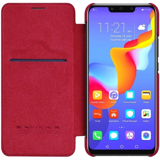 Nillkin Qin FlipCover Huawei Mate 20 Lite (SNE-LX1)  - Röd