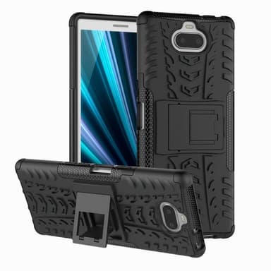 Stöttåligt skal med ställ Sony Xperia 10 (I4113)  - Svart