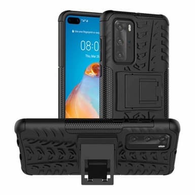 Stöttåligt skal med ställ Huawei P40 Pro (ELS-AN00)  - Svart