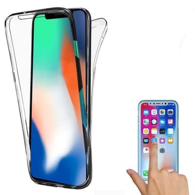 360° heltäckande silikon skal Apple iPhone XS Max (6.5")