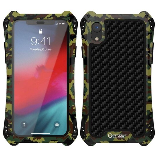 R-Just Amira skal Apple iPhone XR (6.1")  - Camouflage