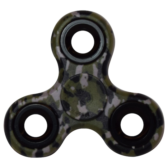 Fidget spinner (grön kamouflage)