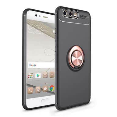 Slim Ring Case Huawei P10 Plus (VKY-L29)  - Svart/Rosè