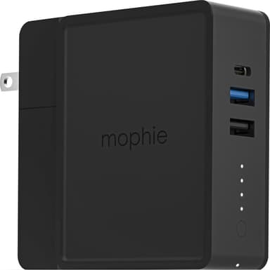 Mophie Global laddningshubb (svart)