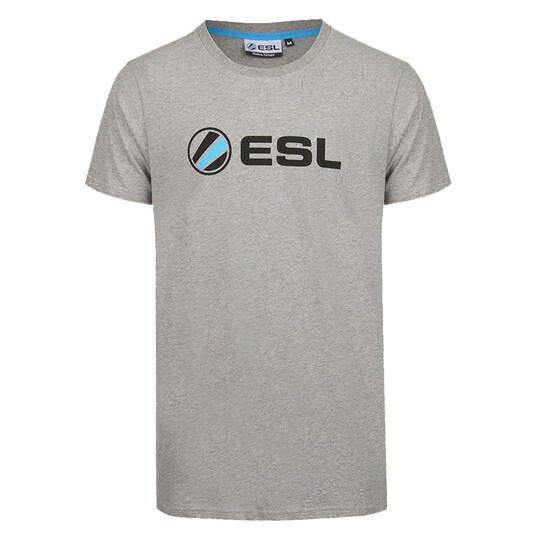ESL basic t-shirt (S) (ljusgrå)