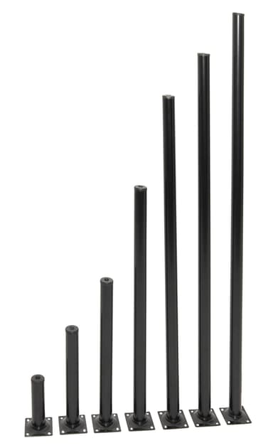 Bordsben 70 cm - dia. 30 mm - svart