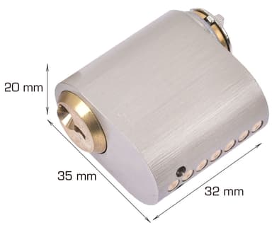Cylinder oval - 3 st