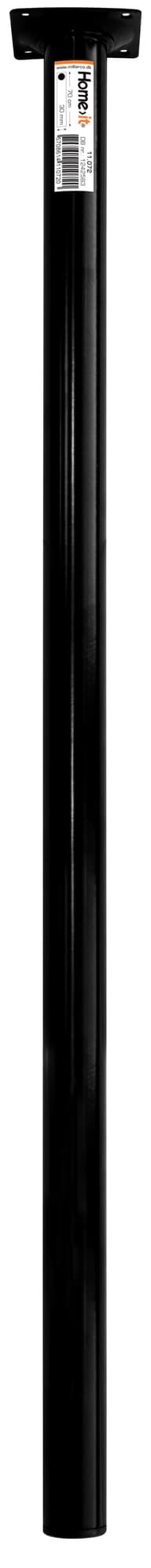 Bordsben 70 cm - dia. 30 mm - svart