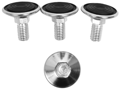 Ställskruvar 4 st. - 30 mm  till bordsben
