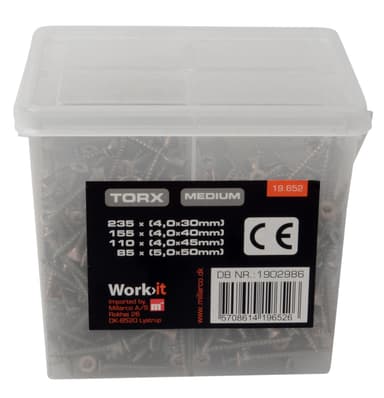 Skruvbox TORX – medium