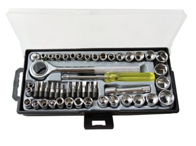 Hylsnyckelsats 1/4" och 3/8" - 50 delar