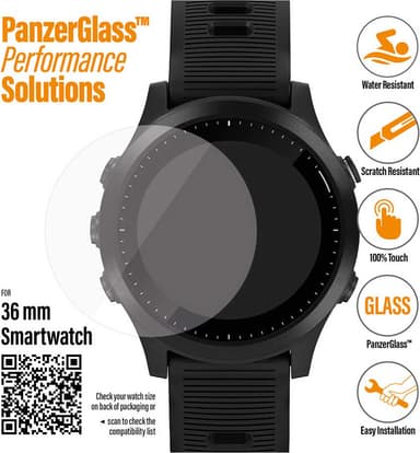 Panzer skärmskydd för Garmin Fenix 5S Plus/Vivoactive 3 36 mm