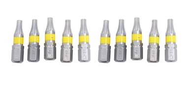 Bits TORX 15 – 10 st. i ask S2-stål