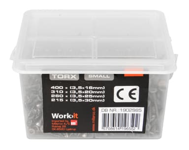 Skruvbox TORX – small