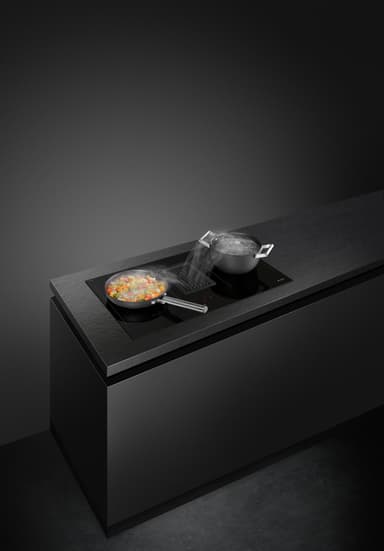 Smeg Serie Universiell Induktionshäll med köksfläkt HOBD482D (80cm)