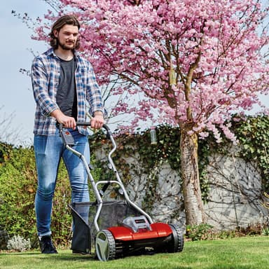 Sladdlös cylindergräsklippare GE-HM 18/38 Li-Solo