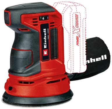 Batteridriven excenterslip Ø125 mm 18 V Li-jon Solo - TE-RS 18 Li-Solo