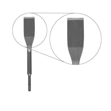Mejsel till kakelplattor, SDS, 40×250 mm