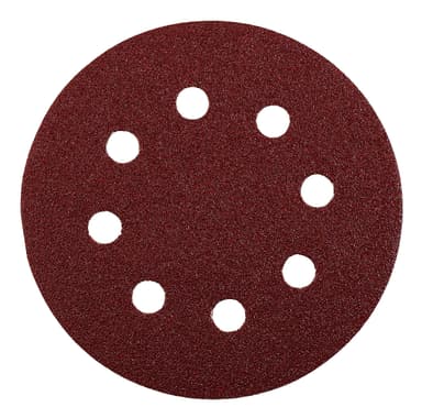 Sliprondell, 6PEX, Ø125 mm, korn 240, på SB-kort