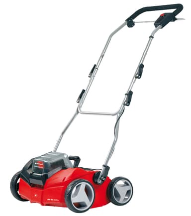 Batteridriven gräsmatteluftare/vertikalskärare 2× 18 V Li-jon Solo - GE-SC 35/1