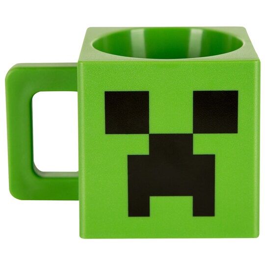 Minecraft Creeper plastmugg (grön)