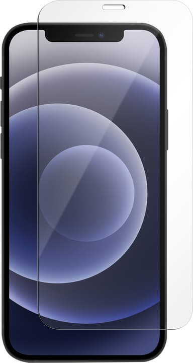 Panzer Full-Fit iPhone 12 mini sckärmskydd (svart)