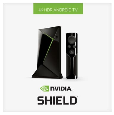 NVIDIA SHIELD TV 4K + fjärrkontroll