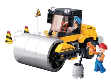 Sluban Building Blocks Town Series Road Roller