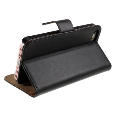 iPhone 5/5s/ SE 1:gen Plånboksfodral / Fodral - Svart