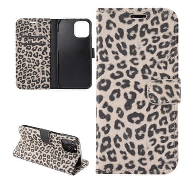 iPhone 12 Pro Max Plånboksfodral Fodral Leopard - Gul
