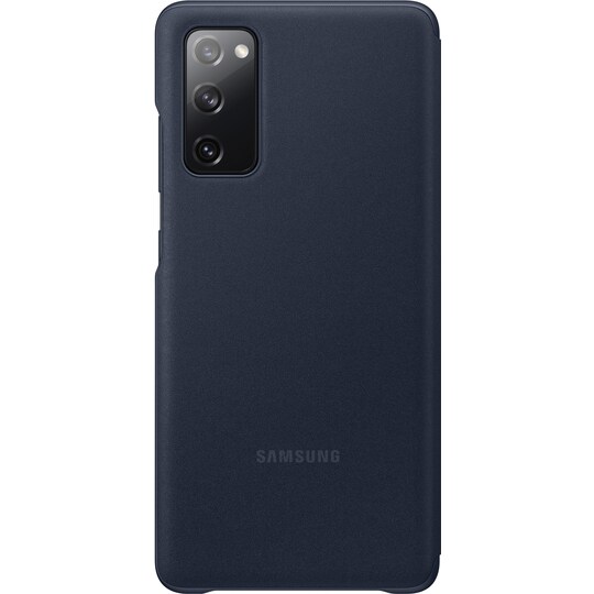 Samsung Galaxy S20 FE Clear View fodral (marinblått)