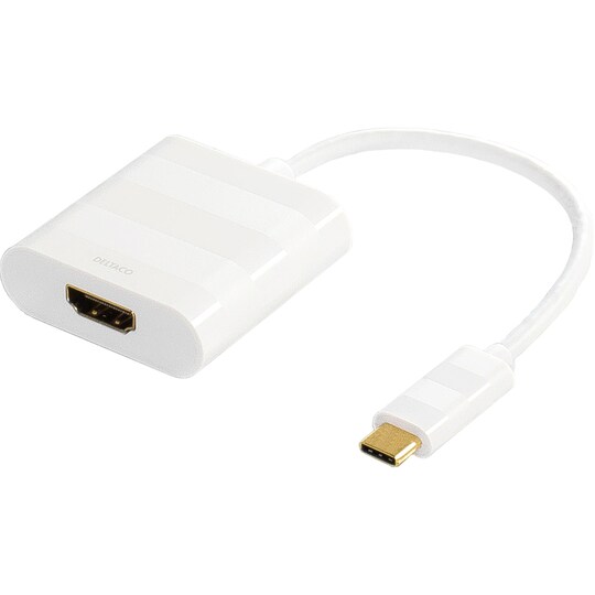 Deltaco USB-C till HDMI adapter