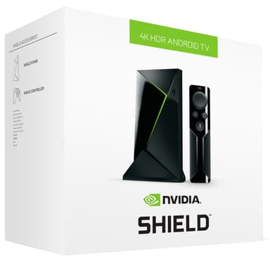 NVIDIA SHIELD TV 4K + fjärrkontroll