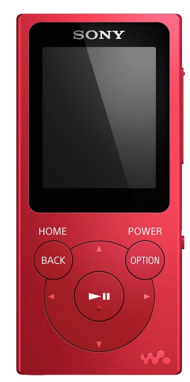 Sony Walkman 8 GB NWZ-E394 (röd)
