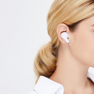 Sudio Ett true wireless in-ear hörlurar (vit)