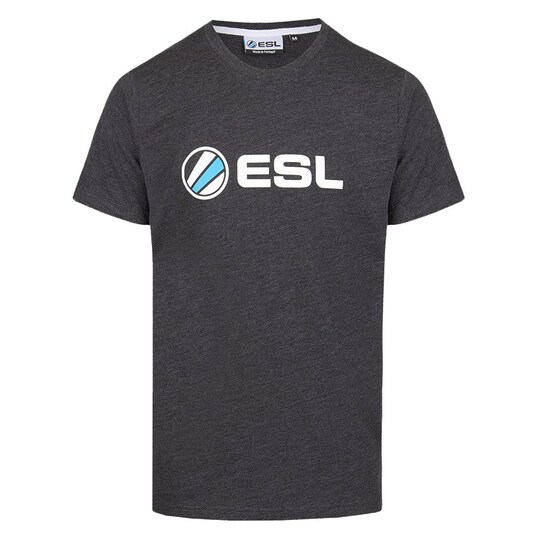 ESL basic t-shirt (L) (mörkgrå)