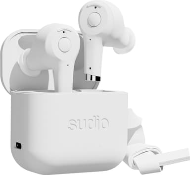 Sudio Ett true wireless in-ear hörlurar (vit)