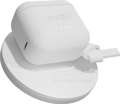 Sudio Ett true wireless in-ear hörlurar (vit)