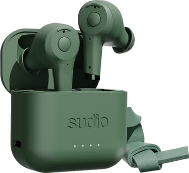 Sudio Ett true wireless in-ear hörlurar (grön)