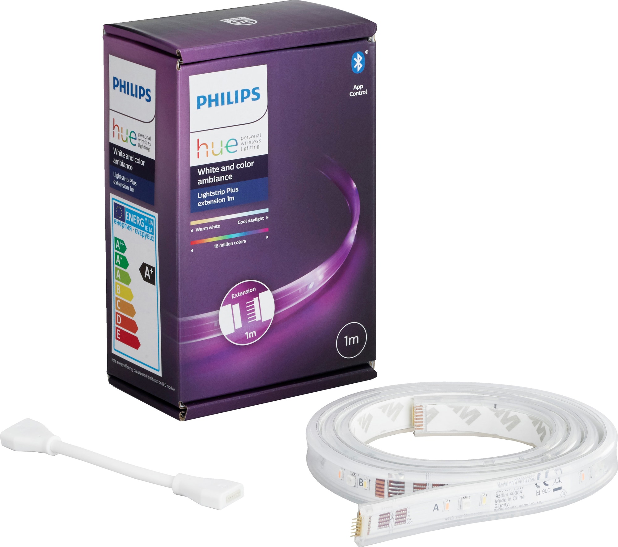 Philips Hue 2.0 Lightstrip Plus Smart Home LED String Light Extension 1M 25W 