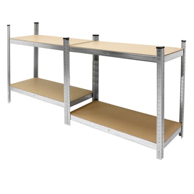 ECD Germany butikshylla Schwerlastregal 160x80x40cm till 320kg belastning