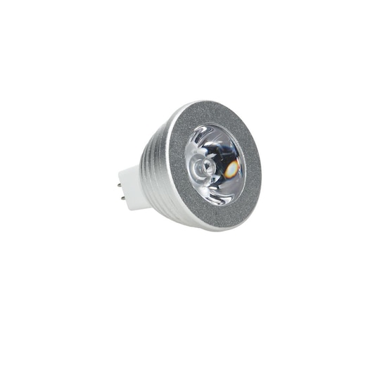 ECD Germany 5-Pack MR16 RGB LED Spot 3W dimbar 16 färger 247 lumen strålvinkel