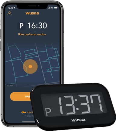 Wusaa intelligent parkeringsklocka WUSAAX1337