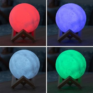 InnovaGoods LED Månlampa med fjärrkontroll
