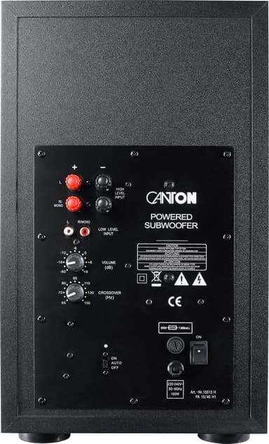 Canton Movie 265 5.1 hemmabiosystem (svart)