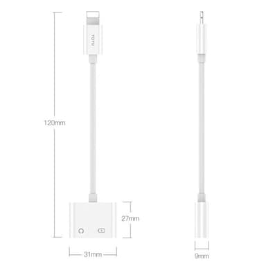 Lightning till 3.5mm & Lightning adapter