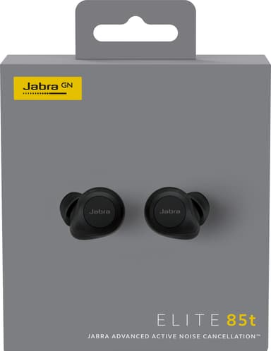 Jabra Elite 85T True Wireless hörlurar (svarta)