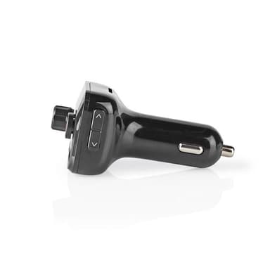 Nedis FM-sändare för bil med bluetooth 2xUSB 2.4A